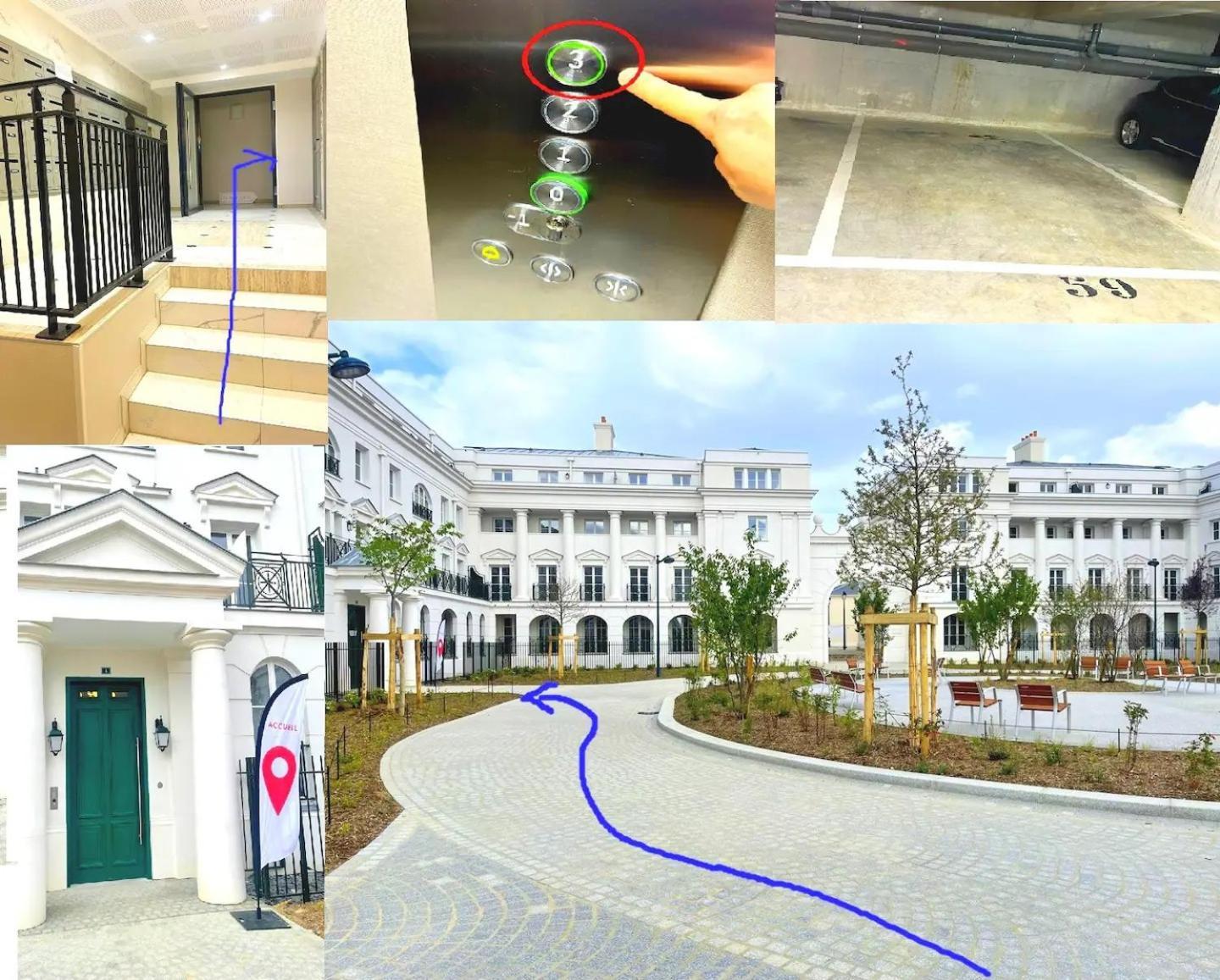 Le Cartier Appt F3, 7Mn Disneyland, Parking,Terrace Serris Extérieur photo