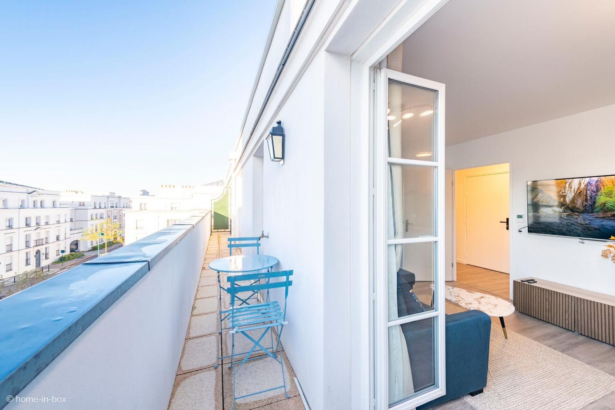 Le Cartier Appt F3, 7Mn Disneyland, Parking,Terrace Serris Extérieur photo